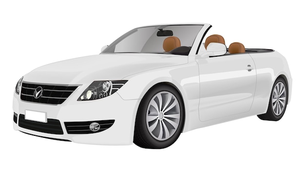 Carro 3D png veículo fundo transparente