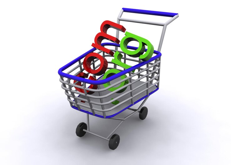 Foto carro de compras concepto