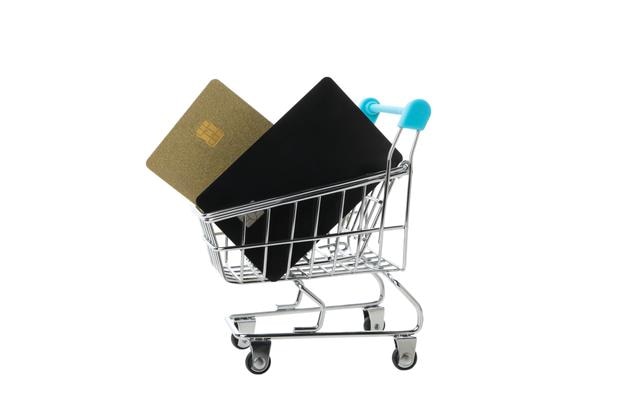 Carro de compras PNG con mapa aislado sobre fondo blanco