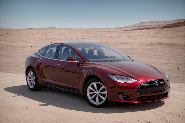 Carro da Tesla em Marte