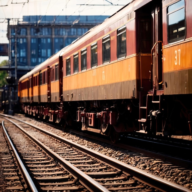 Carro de passageiros de transporte ferroviário terrestre