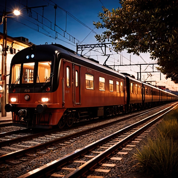 Carro de passageiros de transporte ferroviário terrestre