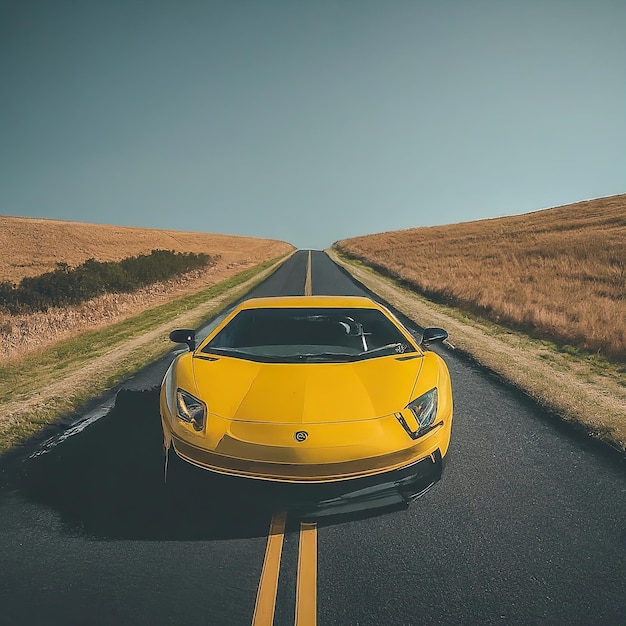 carro na estrada