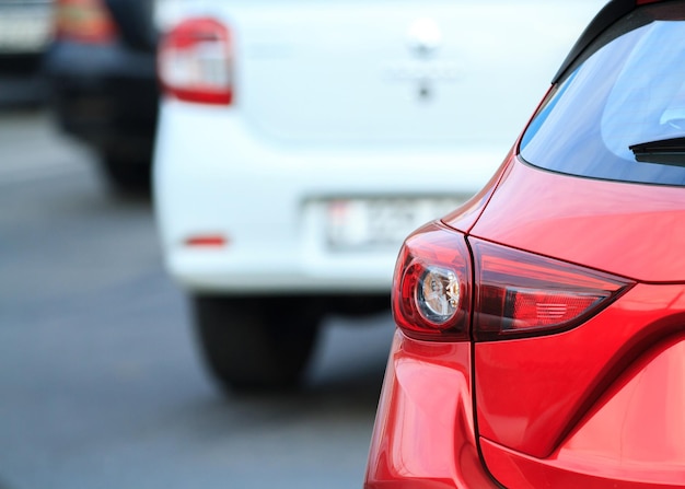 carro vermelho