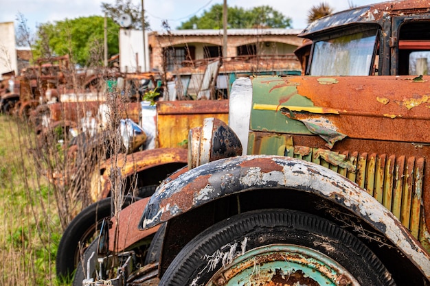 Carros abandonados