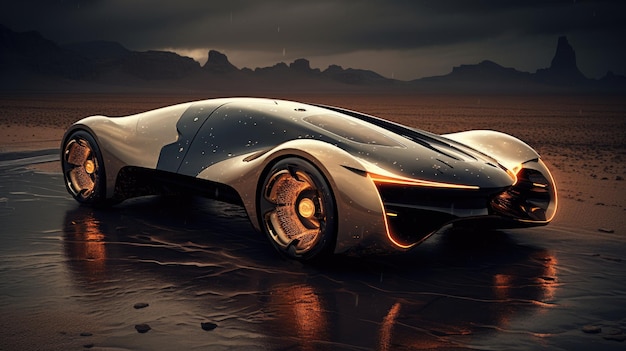 Carros conceituais futuristas