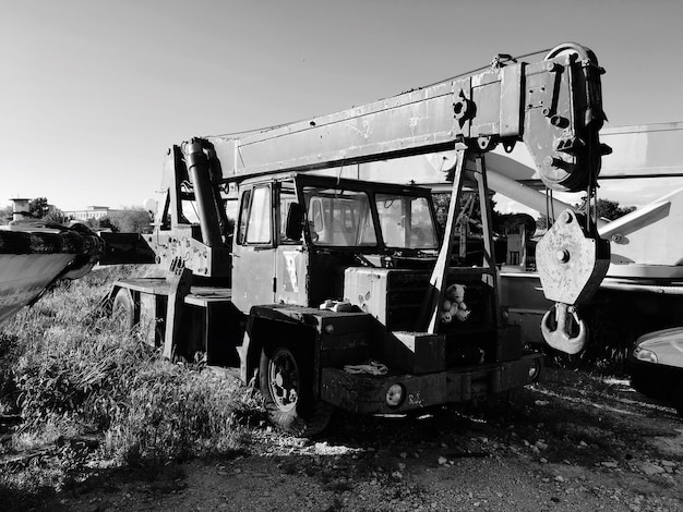 Foto carros contra o céu