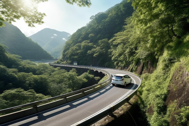 Carros Elétricos Modernos Soluções de Transporte Sustentáveis e ElegantesxA