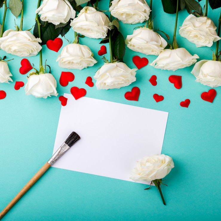 Foto carta de amor. dia dos namorados feriado, aniversário, presente.