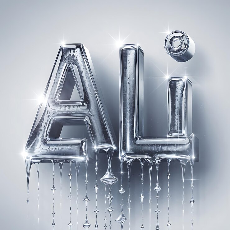 Foto una carta está escrita en forma de una gran gota de hielo ai generativo