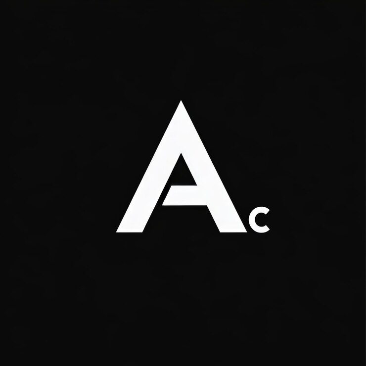 Foto carta inicial un diseño de logotipo con una plantilla vectorial de tipografía empresarial moderna creativa