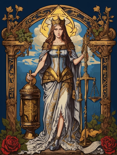 Carta del Tarot La Justicia