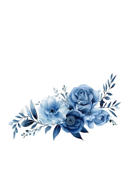 cartão de casamento elegante com lindo modelo floral e folhas