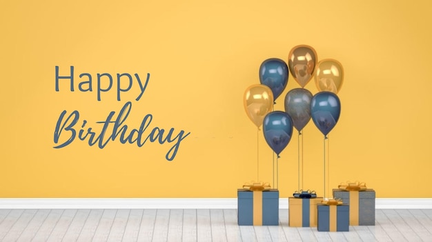 cartão de feliz aniversário