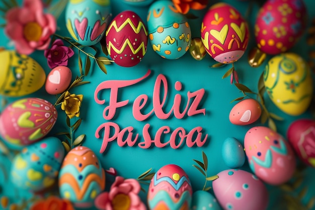 Cartão de Páscoa Charming_FelizPascoaDesign