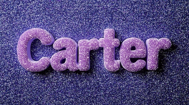 Cartão postal de nome personalizado brilhante perfeito para decoração