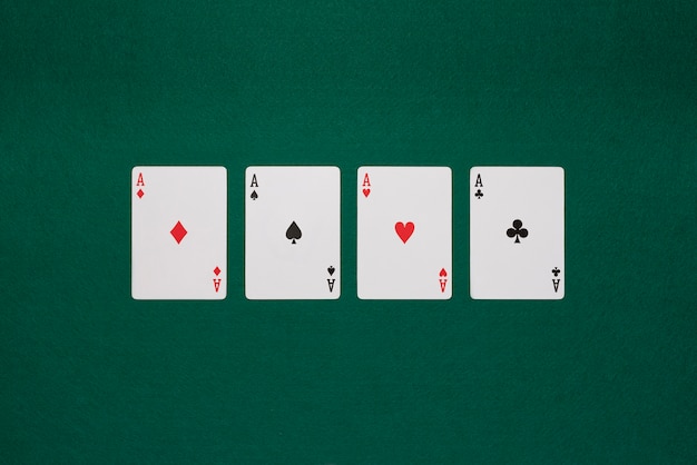 Foto cartas de poker