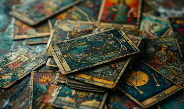 Cartas de Tarot Aventura e previsão o conceito