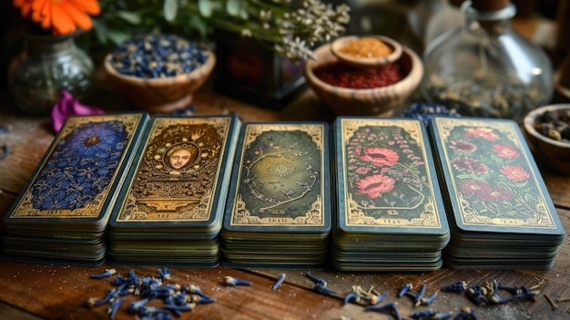 Las cartas de tarot de adivinación mística una herramienta poderosa para la guía espiritual y la perspicacia un vistazo