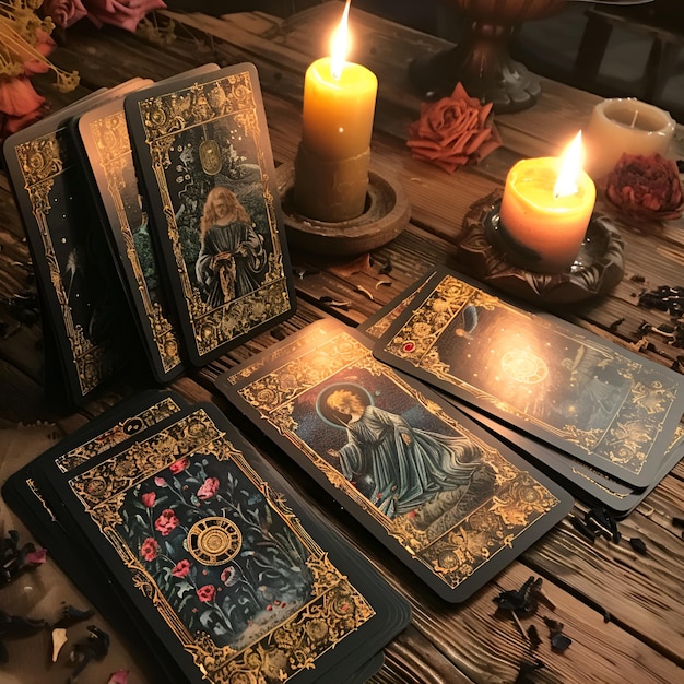 Foto las cartas del tarot