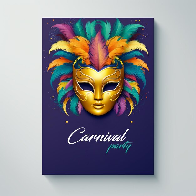 Foto cartaz do carnaval brasileiro