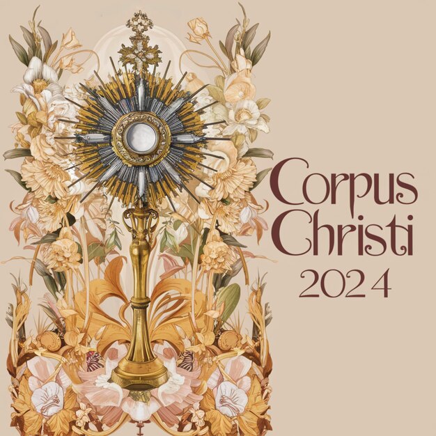 cartaz do Corpus Christi