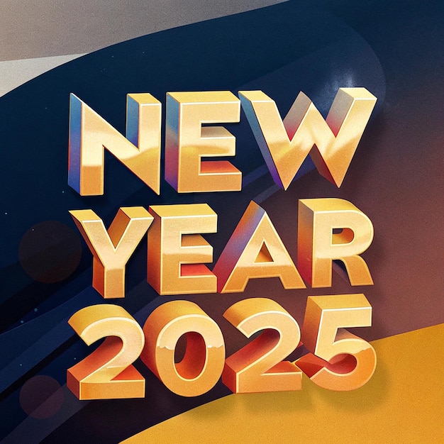 un cartel para el año nuevo 2012 con una imagen de un año nuevo en él