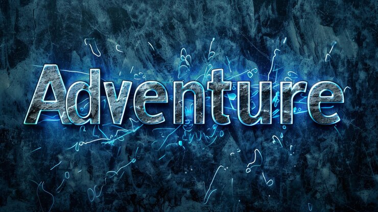 Foto el cartel de arte conceptual de las experiencias de blue marble travel