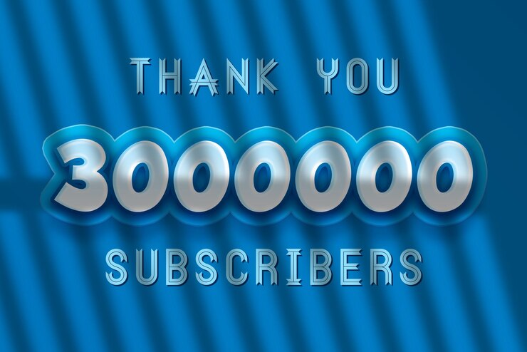 Foto un cartel azul y blanco con las palabras gracias 500 suscriptores.