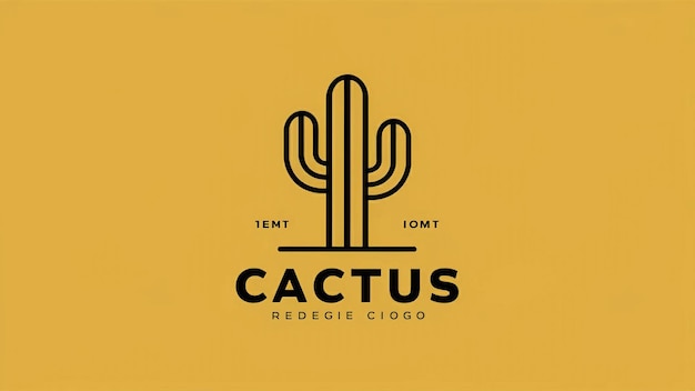un cartel para cactus por el camel