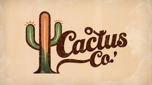 un cartel para el cactus co co