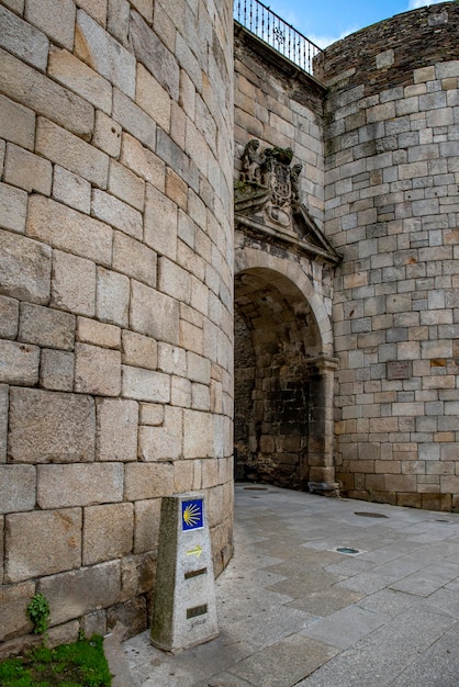 Cartel del Camino de Santiago en España