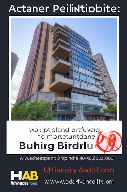 Foto un cartel para un edificio que dice burjling birdu.