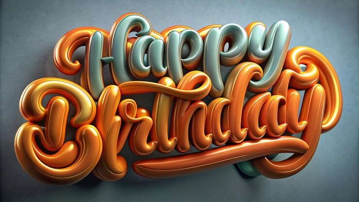 Foto un cartel con un feliz cumpleaños escrito en él