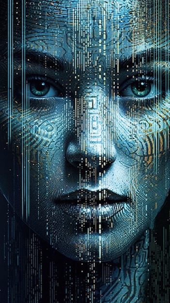 Un cartel de la película 'cyberpunk'