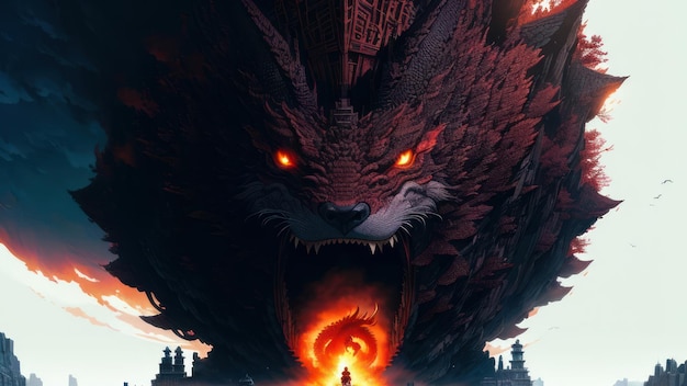 Un cartel de la película Dragon's Eye