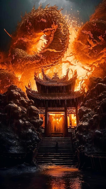 Un cartel de la película Dragon's Eye