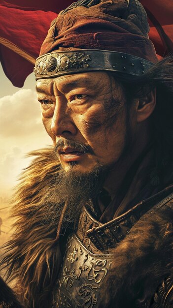 Foto cartel de la película del mayor conquistador de todos los tiempos genghis khan