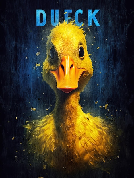 Foto un cartel para la película el pato se llama pato