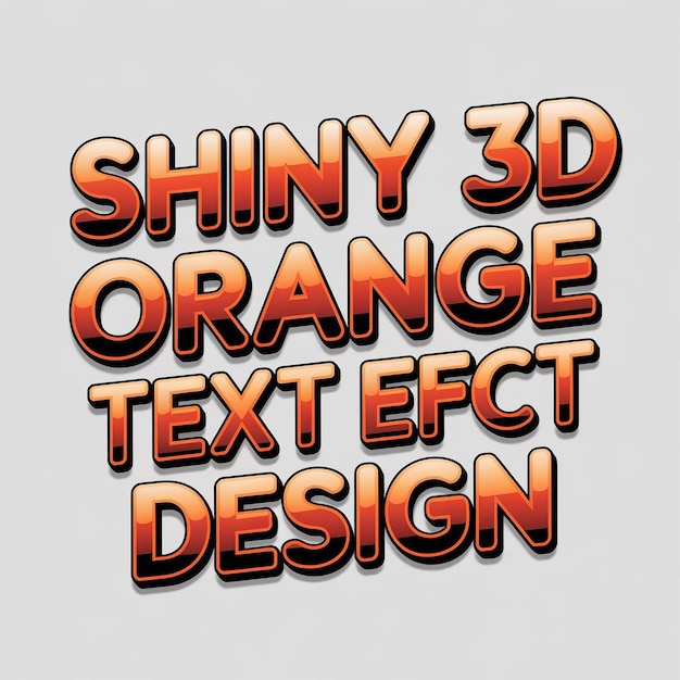 un cartel que dice estrella diseño de texto 3D en él