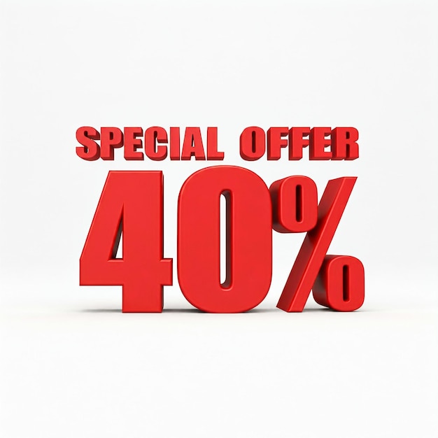 un cartel que dice oferta especial especial