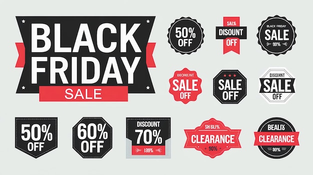 un cartel que dice venta de viernes negro en él