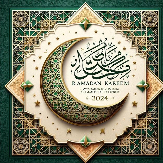 El cartel de Ramadán Kareem 2024