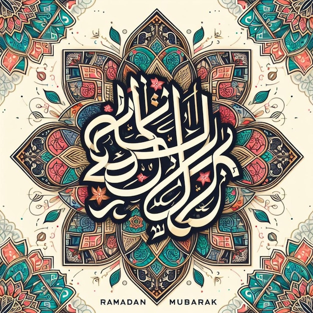 El cartel de Ramadán Mubarak