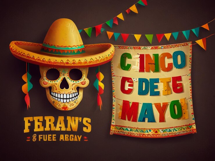 Foto un cartel para un sombrero mexicano que dice mexicano