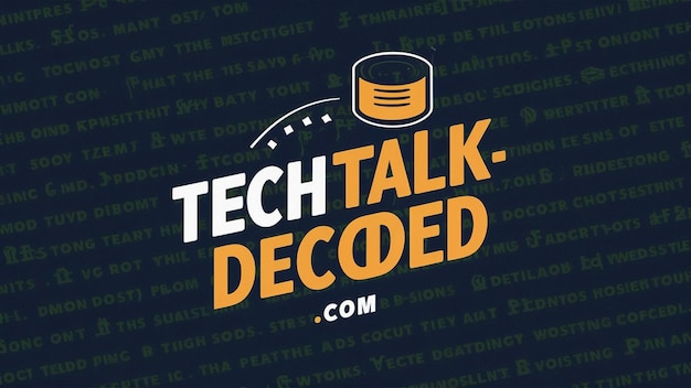 un cartel para un video llamado "Quot Technology Quot"