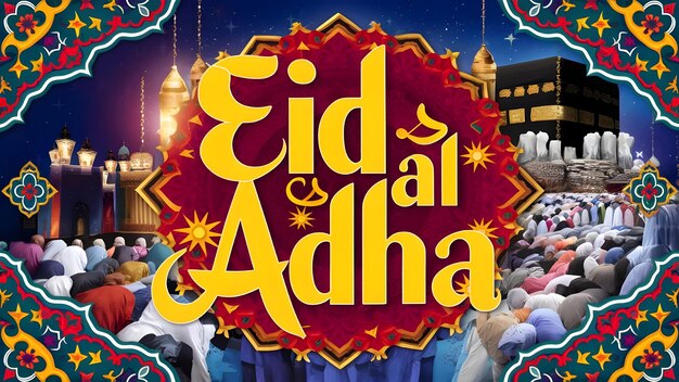 carteles para el Eid al Adha