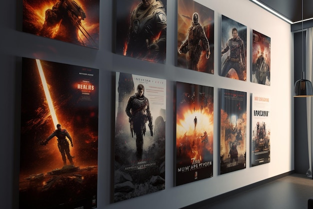 Carteles para el juego xbox one