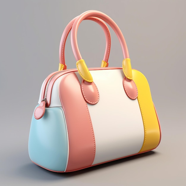 Cartoon-Designer-Handtasche