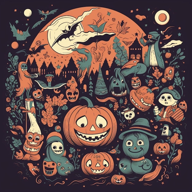 Cartoon Halloween